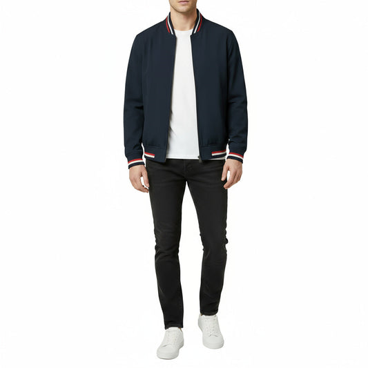 Men’s Zip-Up Bomber Jacket
