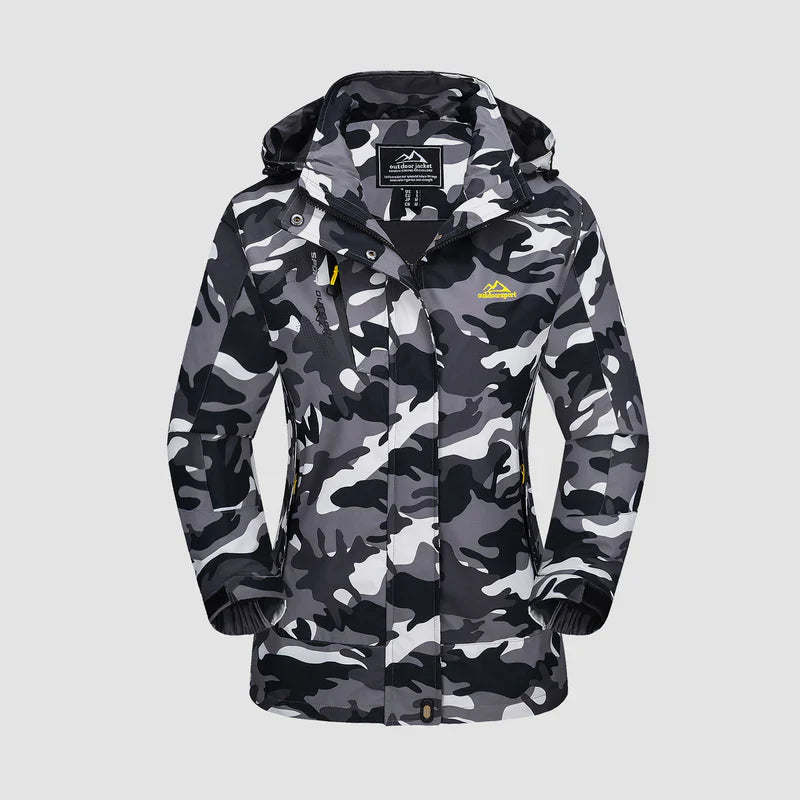 Women's 3-in-1 Waterproof Ski Jacket with Fleece Liner