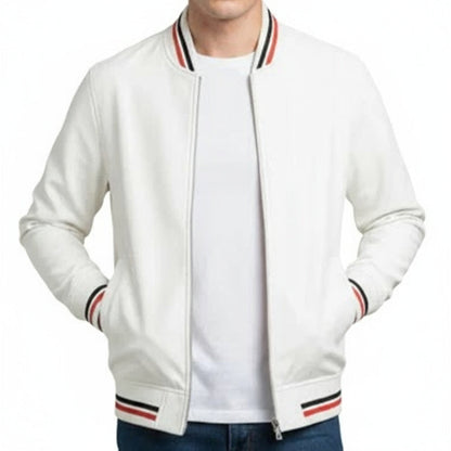 Men’s Zip-Up Bomber Jacket