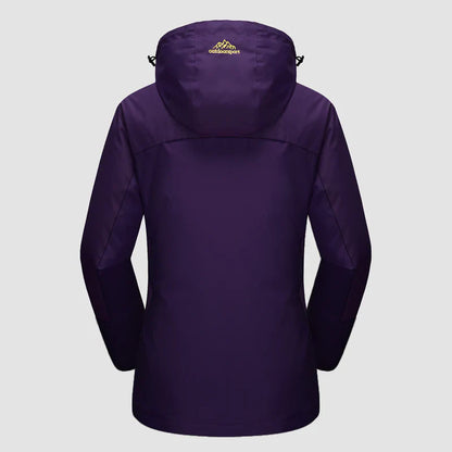 Women's 3-in-1 Waterproof Ski Jacket with Fleece Liner