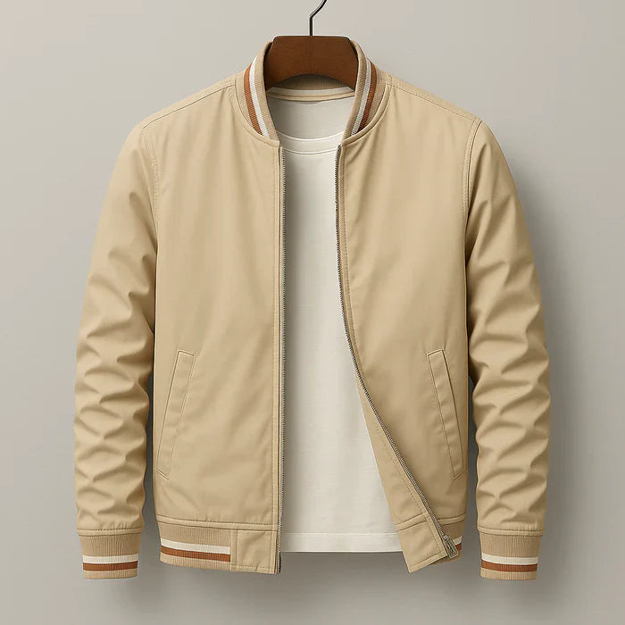 Men’s Zip-Up Bomber Jacket