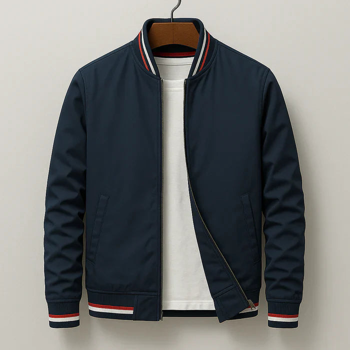 Men’s Zip-Up Bomber Jacket