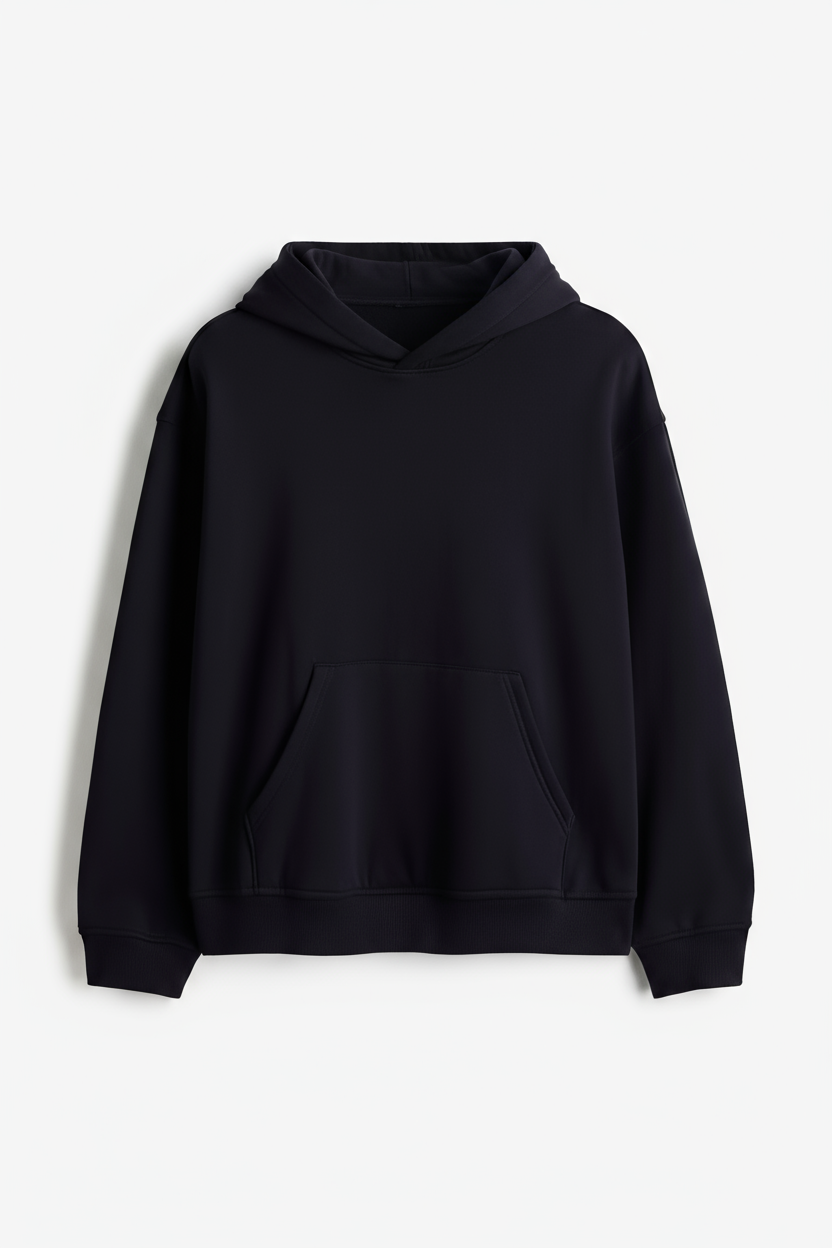 Men’s Loose Fit Hoodie – Soft Cotton Blend Sweatshirt