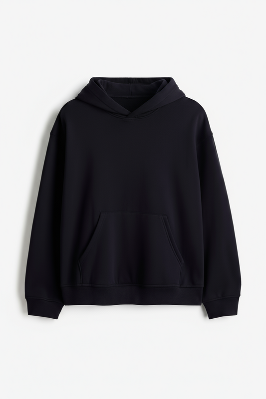 Men’s Loose Fit Hoodie – Soft Cotton Blend Sweatshirt