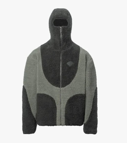 Masked polar fleece