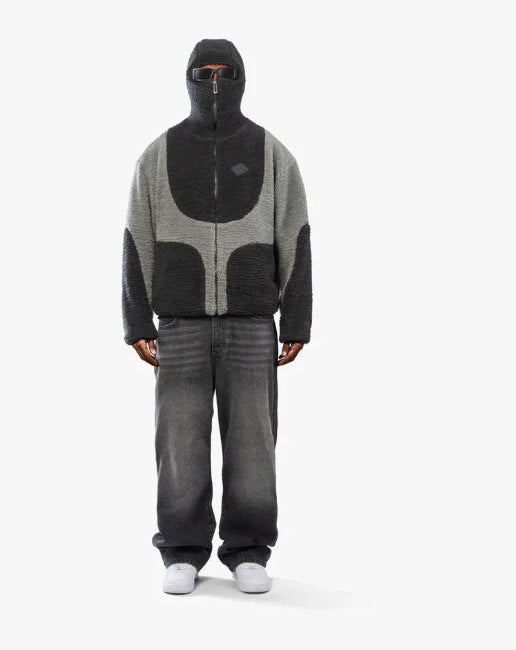 Masked polar fleece