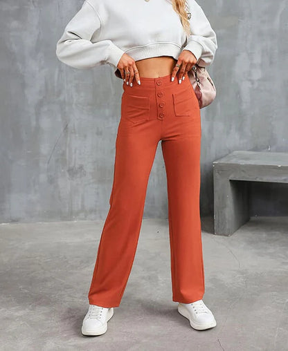 Women's Casual High Waist Stretch Pants